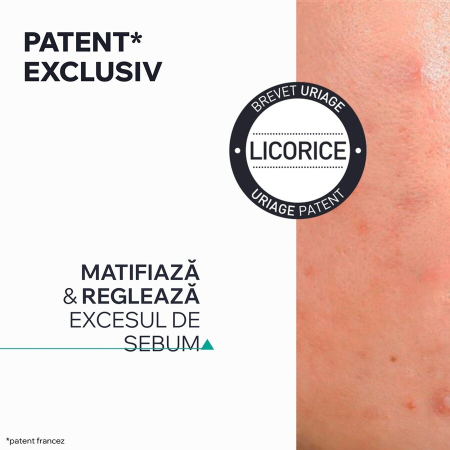 Crema  Hyseac 3 Regul+ pentru ten predispus la acnee cu protectie solara SPF 50+, 50 ml, Uriage [4]