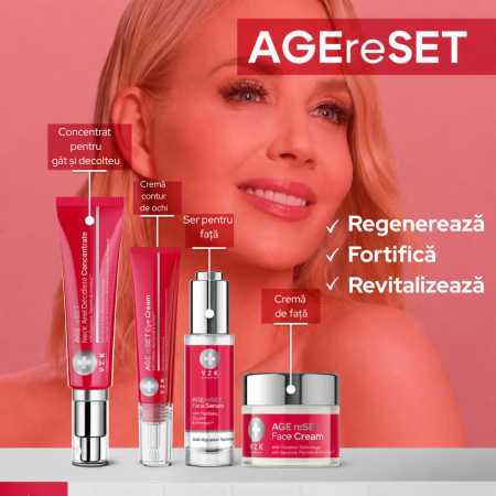 Crema pentru gat si decolteu, AGE RESET, VZK, 50 ML [2]