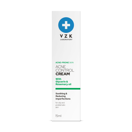 Crema pentru piele cu imperfectiuni, ACNE CONTROL, VZK, 15 ML [1]