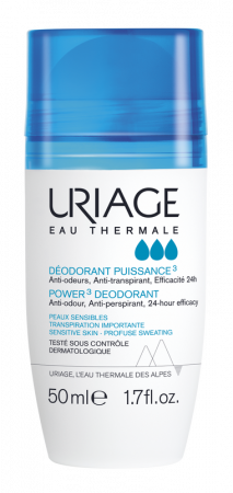 CORP - Deodorant roll-on anti-perspirant 24h 50 ml, Uriage
