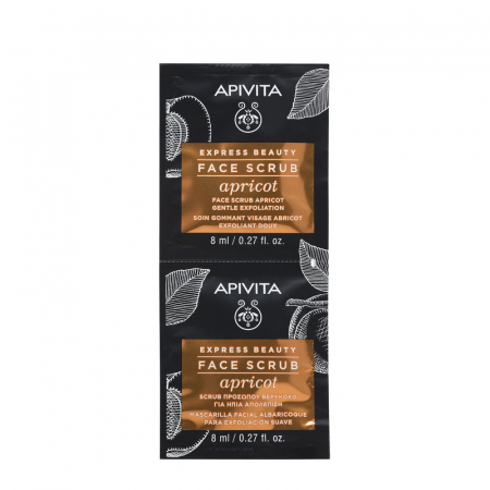 Exfoliere - Express exfoliant caise actiune delicata, 2X8 ml, Apivita