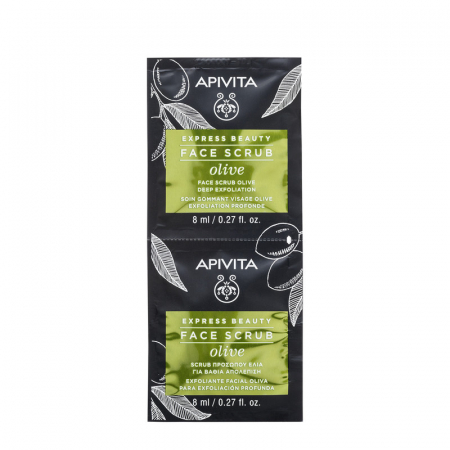 Exfoliere - Express exfoliant masline 2X8 ml, Apivita