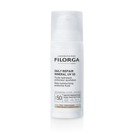 Antiage/Antirid - Fluid invizibil hidratant DAILY REPAIR MINERAL UV 50 , SPF 50, 50ml, FILORGA