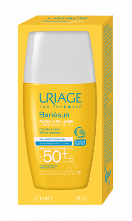 Fluid lejer protecție solară SPF50 Bariesun, 30ml, Uriage [1]