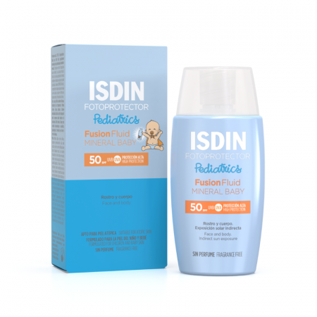 FOTOPROTECTOR PEDIATRICS SPF50 Fusion Fluid, 50 ml, Isdin
