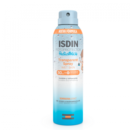 Copii - FOTOPROTECTOR PEDIATRICS Transparent spray SPF50, 250 ml, Isdin