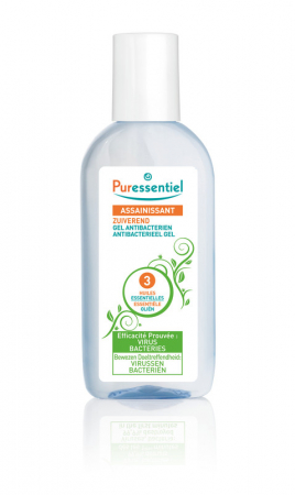 SANATATE - Gel antibacterian de purificare cu 3 uleiuri esentiale, Purifying, 80 ml, Puressentiel