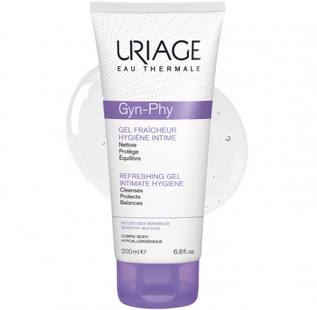 INGRIJIRE INTIMA - GYN PHY Gel intim de curatare 200 ml, Uriage