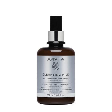 Demachiere - Lapte demachiant 3 IN 1, 300 ml, Apivita