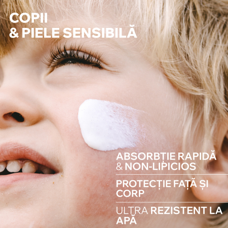 Lapte protectie solara copii BARIESUN SPF50+, 100ml, Uriage [2]