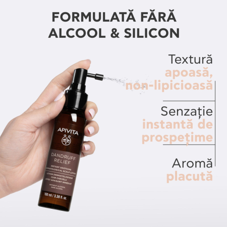 Loțiune Calmantă Anti-Matreață 100 ml, Apivita [2]