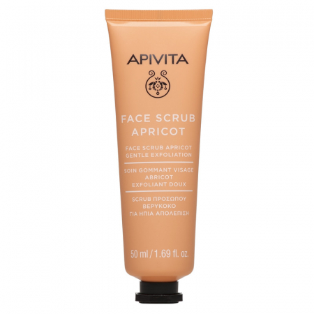 Exfoliere - Masca exfolianta caise cu actiune delicata, 50 ml, Apivita