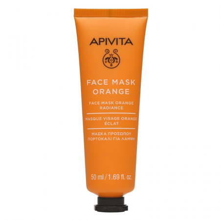 Hidratare - Masca portocale luminozitate, 50 ml, Apivita