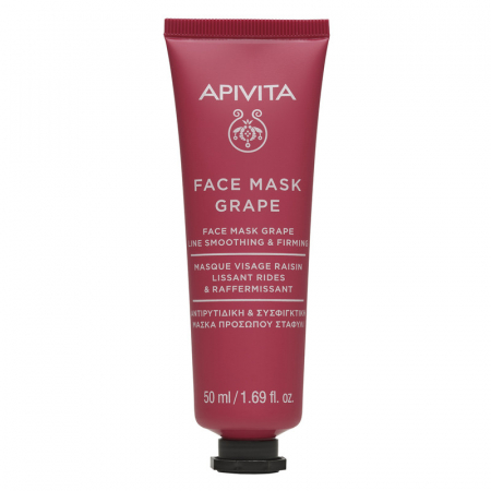 Antiage/Antirid - Masca struguri actiune antirid, 50 ml, Apivita