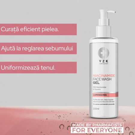 NIACINAMIDE GEL DE CURATARE, VZK, 200 ML [1]