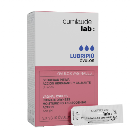 Uscăciune vaginală - Ovule pentru uscaciune vaginala LUBRIPIU *10, CUMLAUDE LAB