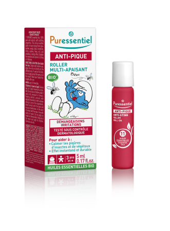 Pachet repelent + calmant Anti-Sting Smurfs Kids, editie limitata [2]
