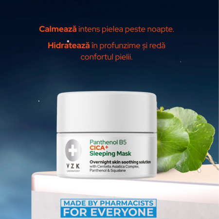 PANTHENOL B5 CICA MASCA DE NOAPTE, VZK, 50 ML [2]