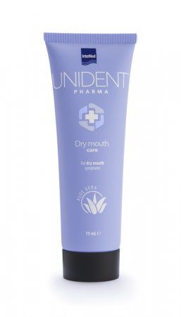 Pasta de dinți pentru gura uscata, UNIDENT PHARMA 75ml, Intermed [0]