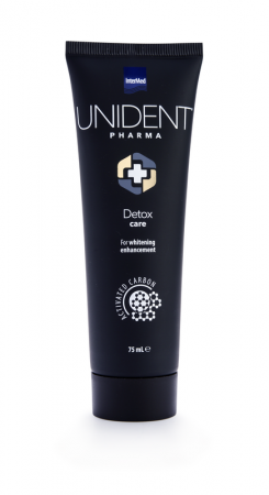 Pasta de dinti UNIDENT PHARMA Detox Care, 75ml, Intermed [0]