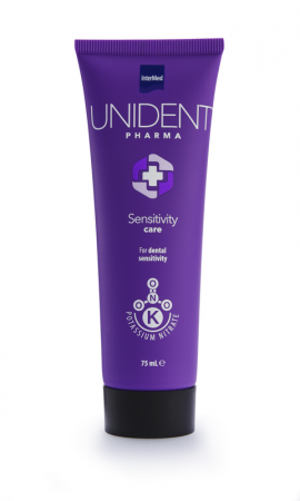Pasta de dinti UNIDENT PHARMA Sensitivity Care, 75 ml, Intermed [0]