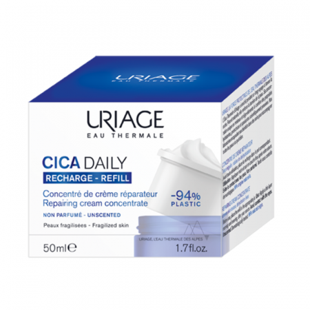 Hidratare - Rezerva crema concentrata reparatoare CICA DAILY, 50ml, Uriage
