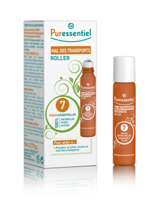 RAU DE MISCARE - Roll-on pentru rau de miscare, SOS Travel, 5 ml, Puressentiel