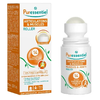 CORP - Roller antireumatic cu 14 uleiuri esentiale Puressentiel, 75 ml