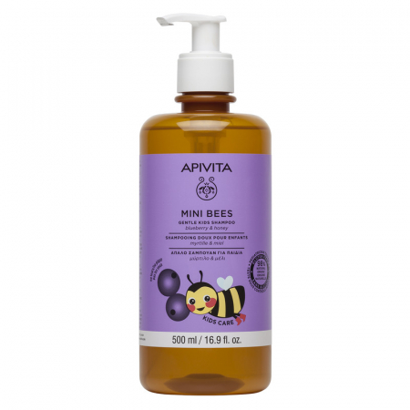 INGRIJIRE BEBE - Sampon copii afine si miere, 500 ml, Apivita