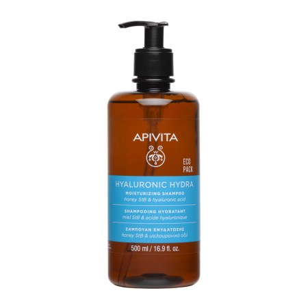 Sampon - Sampon hidratant, HYALURONIC HYDRA, 500 ml, Apivita