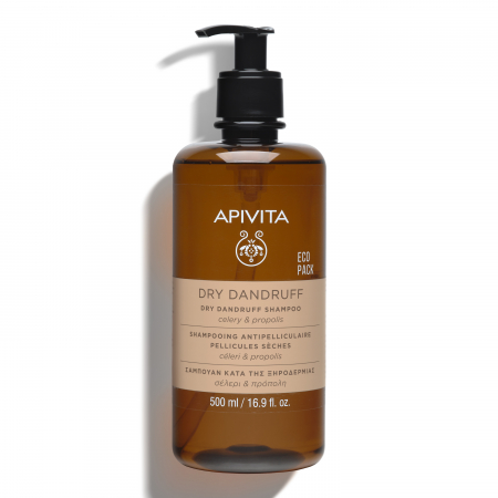 Sampon anti-matreata uscata, 500 ml, Apivita [4]