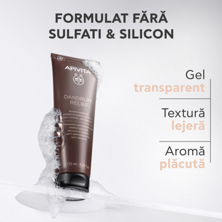 Șampon Mătreață Severă Anti-Prurit 125 ml, Apivita [2]