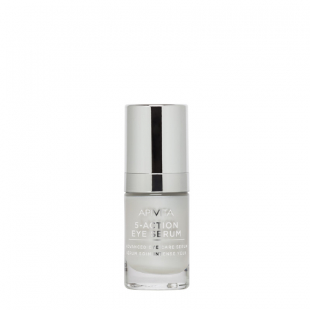 Ingrijire ochi - Ser de ochi cu extract din crin alb 5-Action Apivita 15 ml