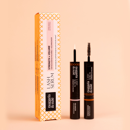 Tratament volum gene - Ser fortifiant pentru gene, 5ml + ser pentru volum 5ml, Nuggela&Sule