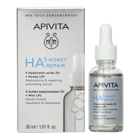 Ser reparator cu Acid Hialuronic, BEE TECH HA5, 30 ml, Apivita [4]