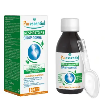 AFECTIUNI ALE TRACTULUI RESPIRATOR - Sirop de tuse Respiratory, 125 ml, Puressentiel