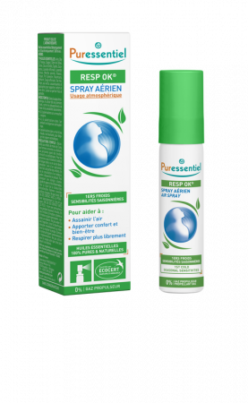 AFECTIUNI ALE TRACTULUI RESPIRATOR - Spray aerian pentru calmarea cailor nazale cu 19 uleiuri esentiale, 20 ml, Puressentiel
