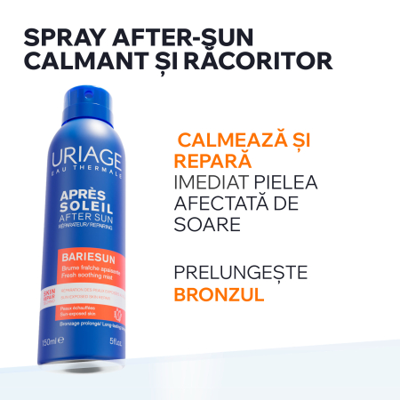 INGRIJIRE PERSONALA - Spray dupa expunerea la soare, BARIESUN Spray aftersun, 150ml, Uriage