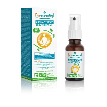 SANATATE - Spray Oral Aroma Stress, 20 ml, Puressentiel