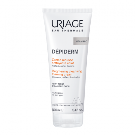 Curatare - Spuma de curatare depigmentanta cu vit C DEPIDERM, 100 ml, Uriage