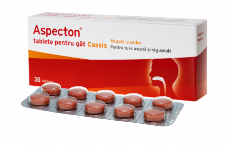 SANATATE - Tablete pentru dureri in gat, 30 tablete, Aspecton