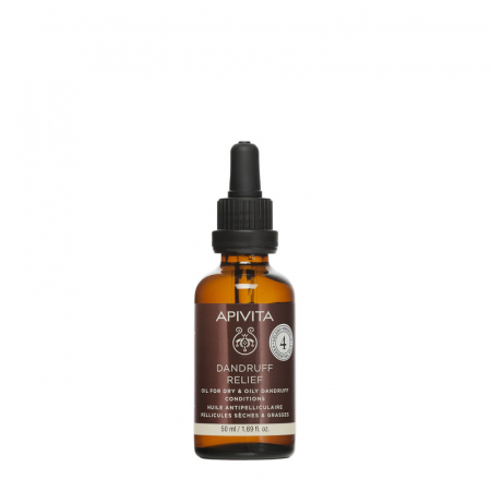 Tratamente - Ulei pentru par, antimatreata, 50 ml, Apivita