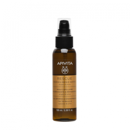 Tratamente - Ulei tratament pentru par deteriorat, 100 ml, Apivita