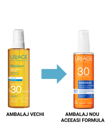 Ulei uscat protectie solara BARIESUN SPF30 , 200ml, Uriage [1]