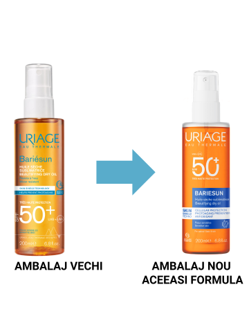 Ulei uscat protectie solara BARIESUN  SPF50+ 200ml, Uriage [6]