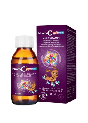 Vitamine lipozomale Novo C Kids Multi, 120ml, NovoC [1]