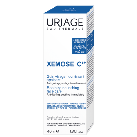 XEMOSE C8+, Crema hranitoare calmanta pentru fata 40 ml, Uriage [1]