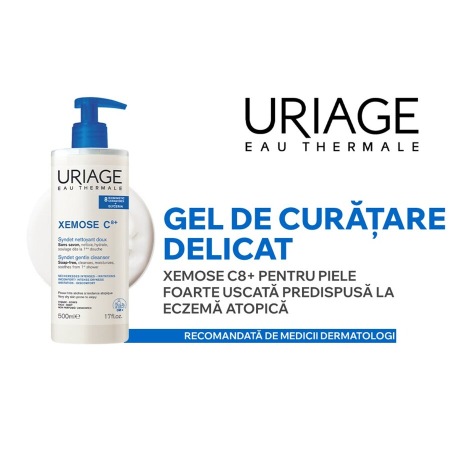 XEMOSE Syndet gel de curatare 500 ml, Uriage [1]