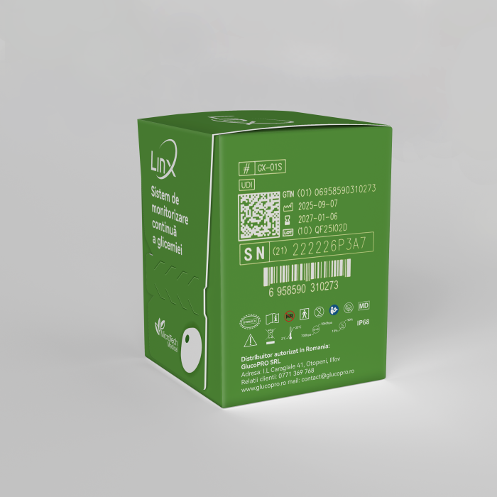 Linx CGM – Senzor de monitorizare a glicemiei 15 zile [2]