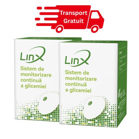 Linx CGM – Senzor de monitorizare a glicemiei 15 zile